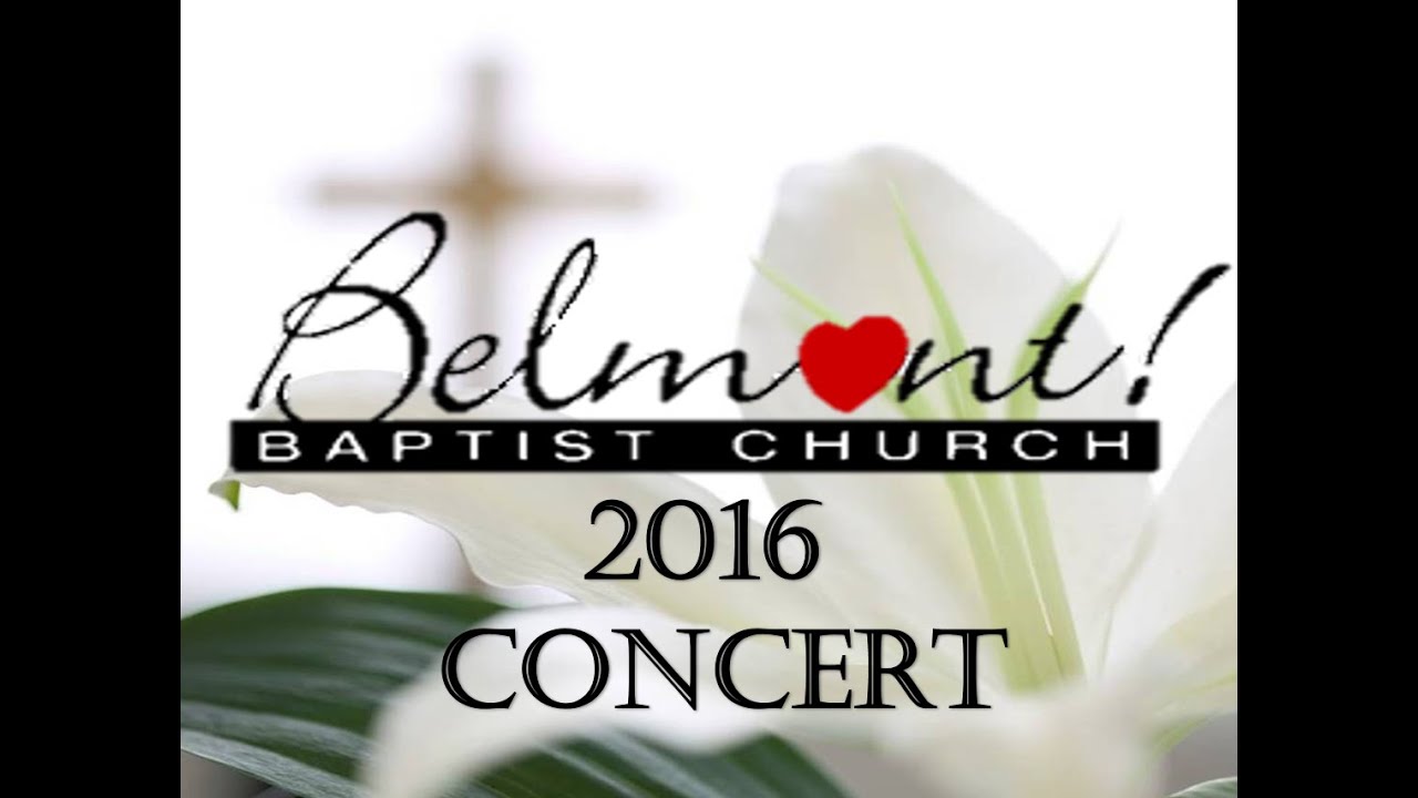 Belmont's 2016 Concert YouTube