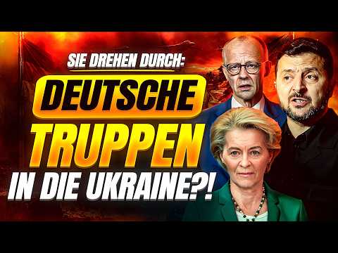 REGIERUNG BESTÄTIGT: Deutsche TRUPPEN in die UKRAINE?! DAS passiert JETZT!