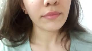 ASMR | brushing your face with spit painting | no talking