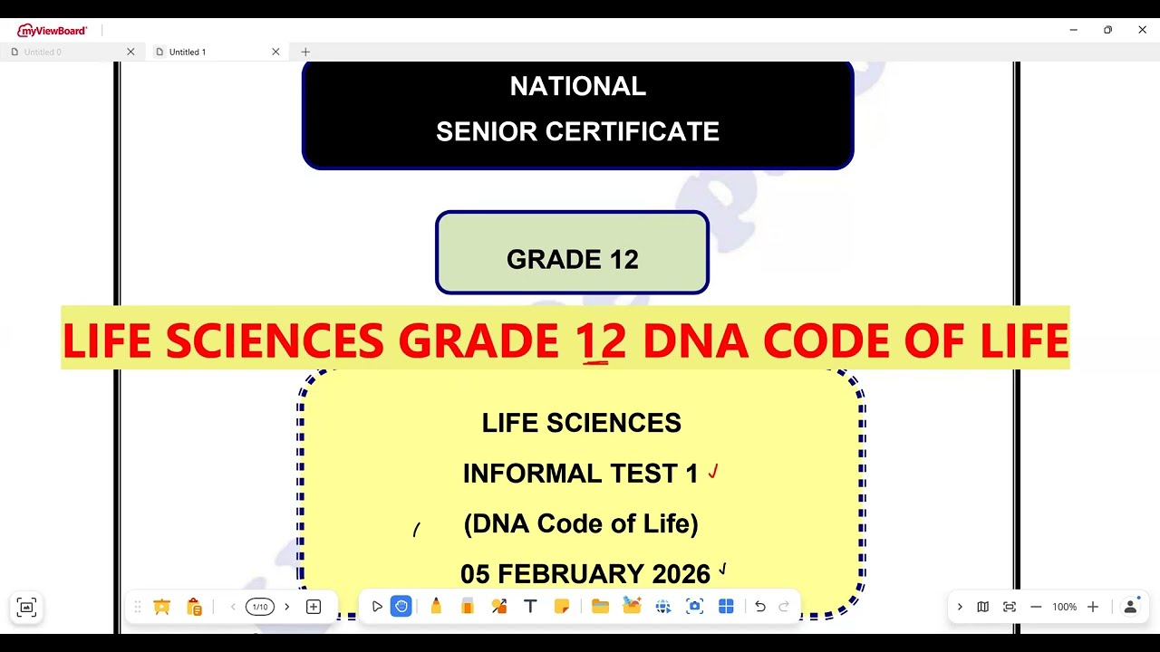 Life Sciences Grade 12 March Exam 2026 Term 1
