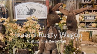 TOUR a PRIMITIVE Antique SHOP ~ THE RUSTY NAIL ~ Antiques Primitives Crafts Home Decor & MORE!