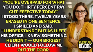 Nowy Szef Obniżył Mi Pensję, Żeby Zaimponować Prezesowi... Aż Do Momentu, Gdy Nasz Klient Wart 15...