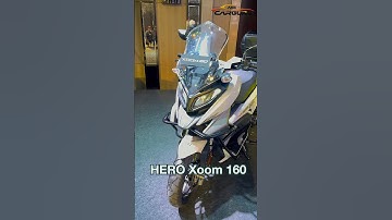 Hero Xoom 160 smart key, digital meter with navigation, and 14-inch tires 🔥 Ask CARGURU