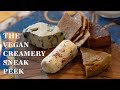 Sneak peek of my vegan blue goat  parmesan cheese new vegan creamery book coming 2025