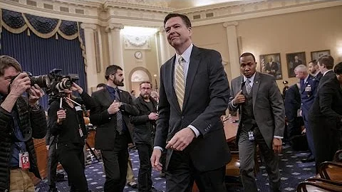 Does Comey's opening statement imply corrupt intent?