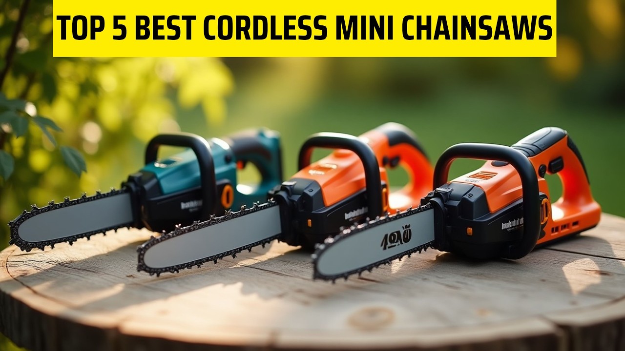 Best Cordless Mini Chainsaws 2025 - (Are They Worth the Hype?) - YouTube