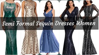 Semi Formal Sequin dresses women|| spring/summer 2023  #fashion