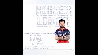 Higher Lower Game #python #coding
