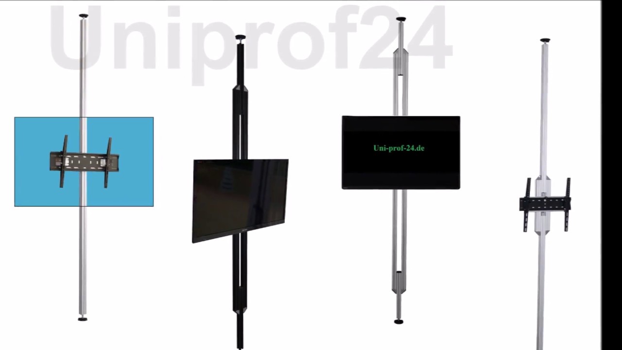 Tv Halterung Stange Raumteiler Drehbar Solo Uniprof24 Tv Halterung Stange Raumteiler Drehbar Solo Uniprof24