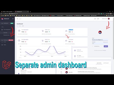 Laravel Separate Admin