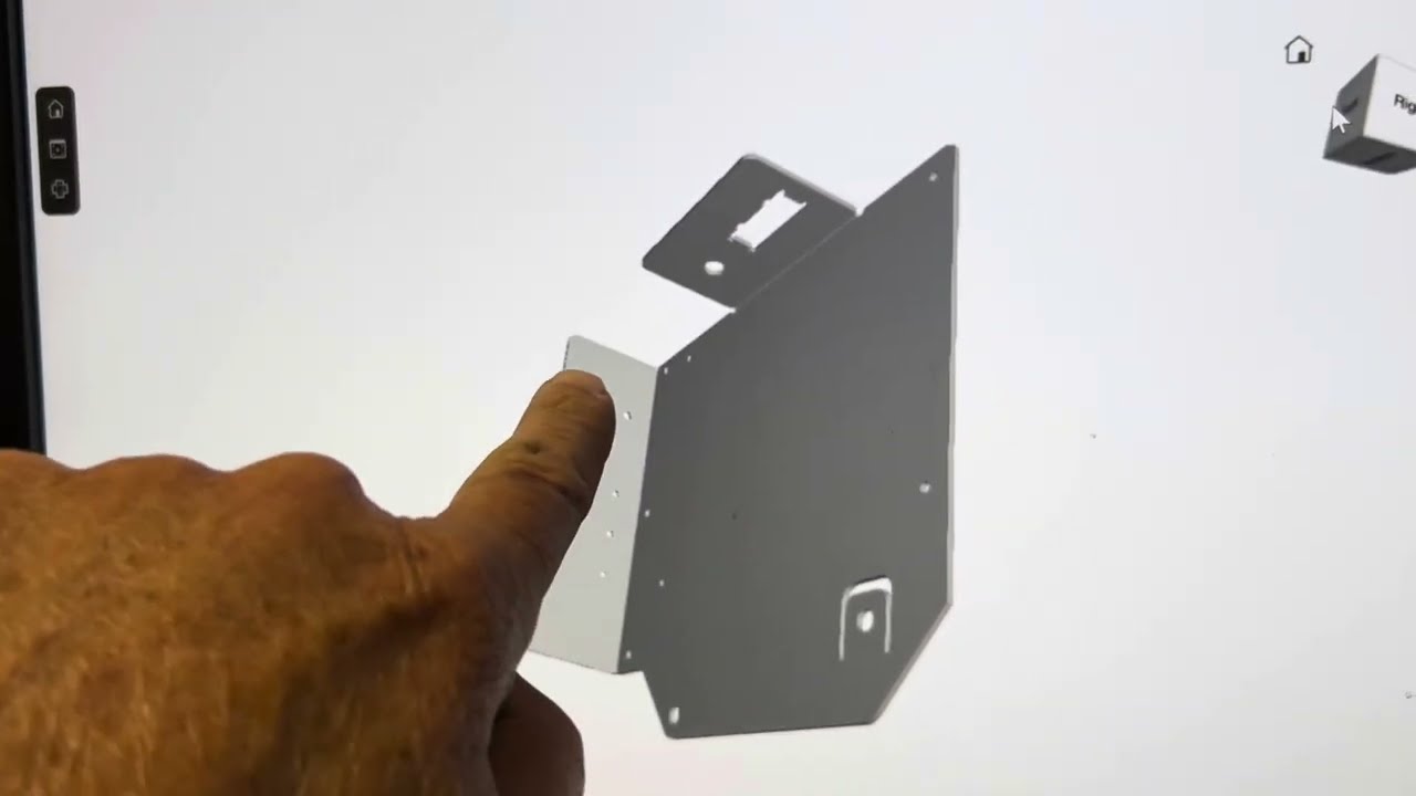 LS Engine in a Boat - PCM Bracket 3D Model