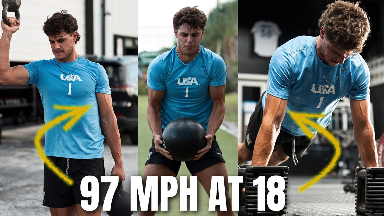 Ему 18. Бросает 97. Тренируется как дикарь.