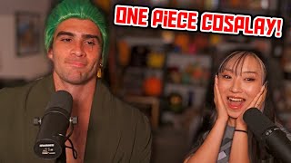 Hasan Cosplays As Zoro From One Piece For Halloween ft. Stella Chuu