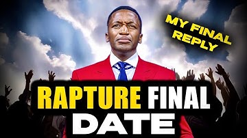 Reply to Brother Joshua Rapture Dates | Prophet Uebert Angel Speaks