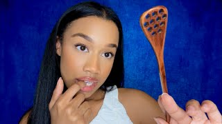 ASMR I Eat Your Face With a Honey Spoon 😋🥄