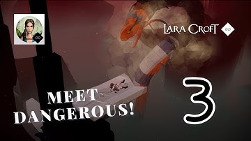 Lara Croft GO- Gameplay Walkthrough Part 3 - The Maze of Stones (iOS, Android)