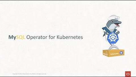 Introduction to MySQL Operator for Kubernetes