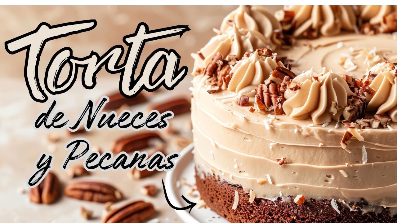 Aprende a hacer una torta de nueces y pecanas PERFECTA en casa