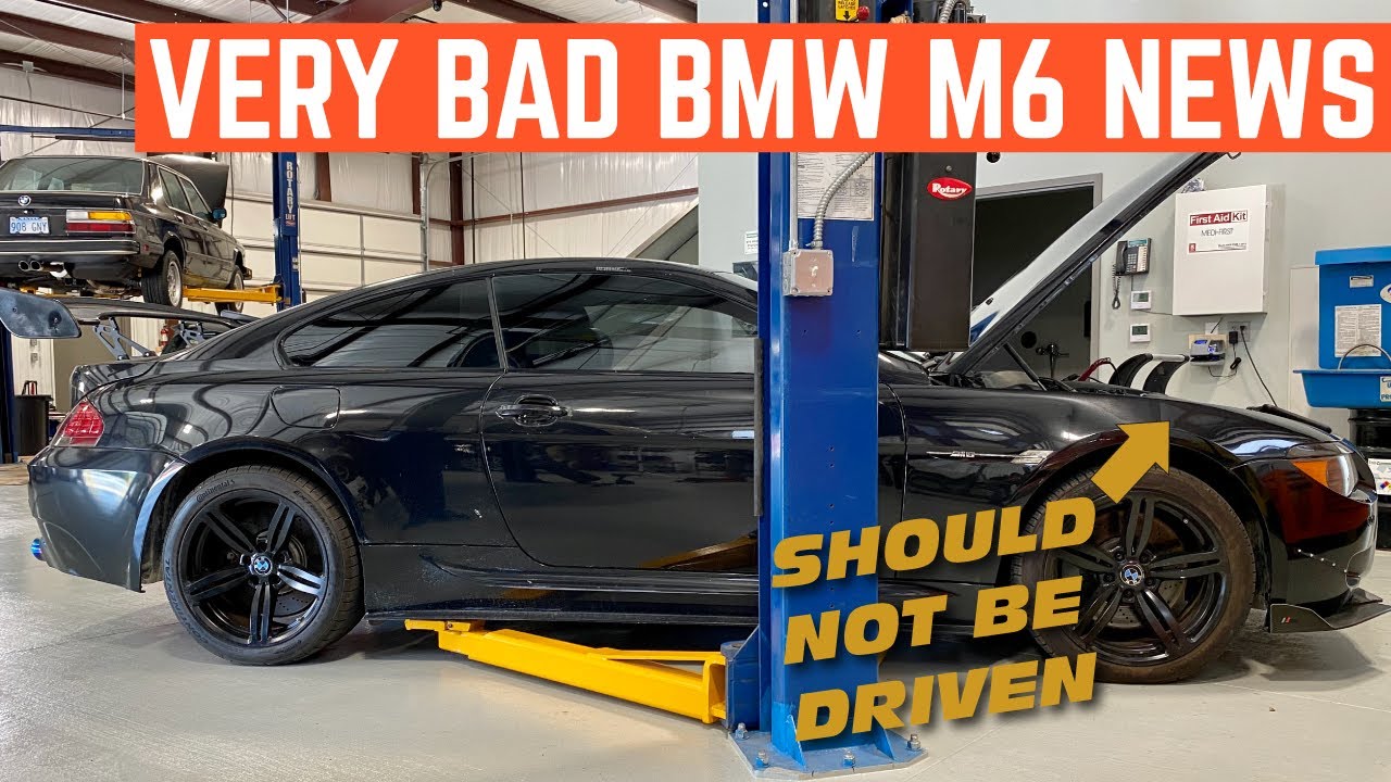 FIXING My CHEAP BMW M6 V10 Is Going To Cost THOUSANDS *GOLDEN OIL*