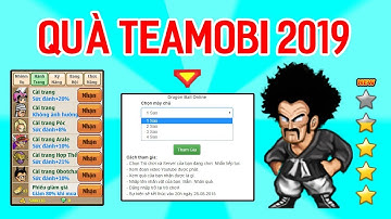 Ngọc Rồng Online - Nhận Qùa Teamobi Khi Vote 5 Sao 2019 ?