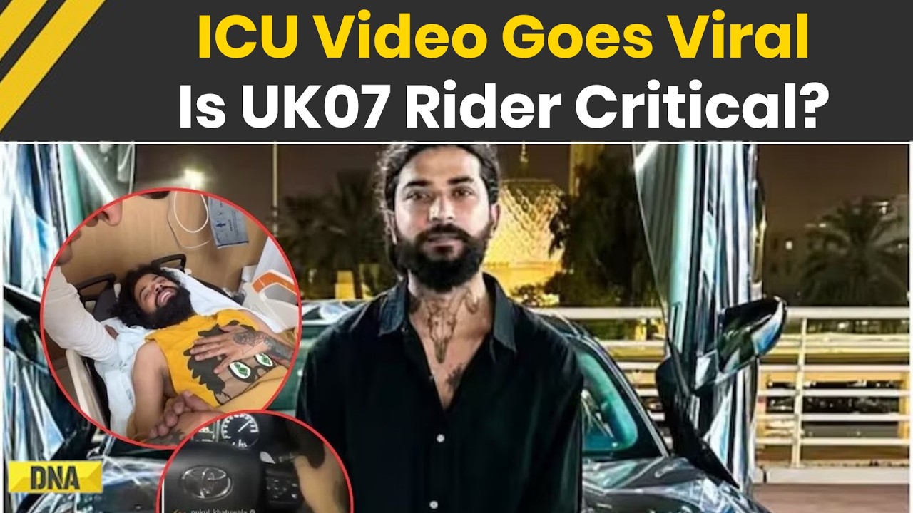 UK07 Rider Accident: Is UK07 Rider Critical? ICU Video Viral After ...