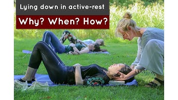 Practical tips on lying down in active rest/constructive rest, Alexander Technique