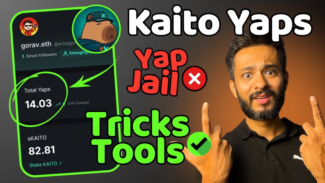 Kaito Yaps | How I earned 14 Yaps on Kaito After Yap Jail | Kaito Tips to  Earn Mindshare and Yaps