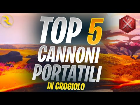 Destiny 2 | TOP 5 CANNONI PORTATILI IN CROGIOLO (S14)