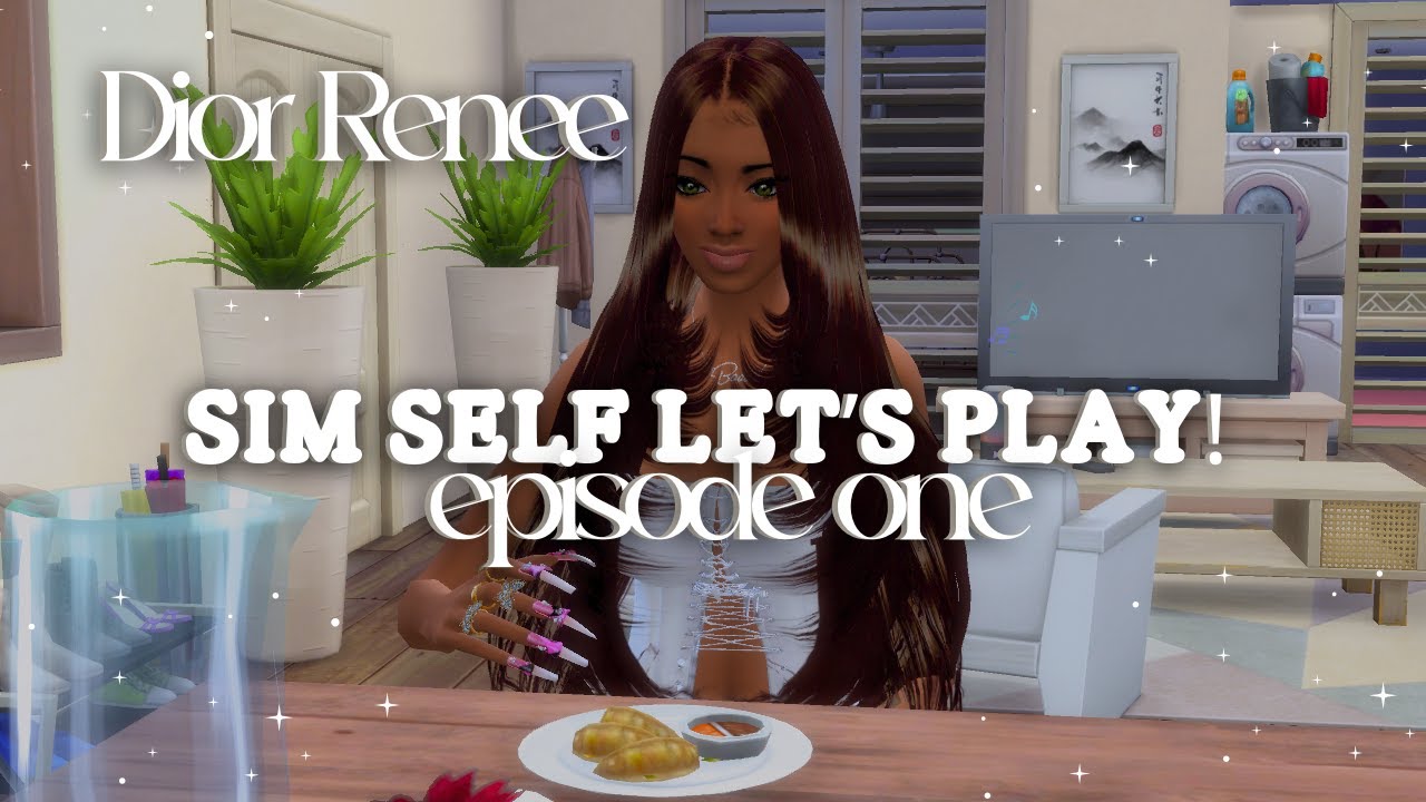 A Chaotic Day 1! 😱 | Dior Renee | SimSelf Let's Play Ep.1