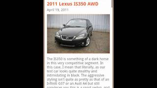 Automobile Magazine News Android App Walkthrough screenshot 2