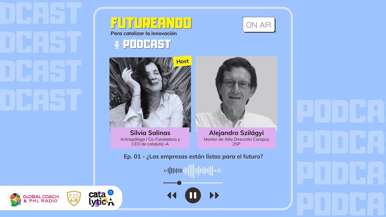 Podcast Futureando con Silvia Salinas, invitado Alejandro Szilágyi