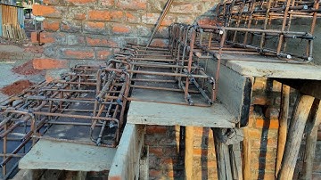 Chain स्टेयर्स zig Zag type Z shape design Stair case design with rod डिटेल्स