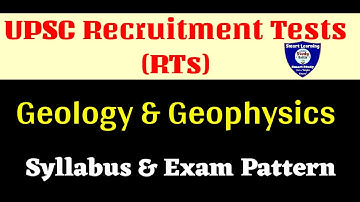 UPSC RTs. Assistant Geophysicist & Geologist. Exam Pattern🔥