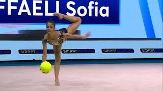 Sofia RAFFAELI Ball Final - European Championships Tel Aviv 2022