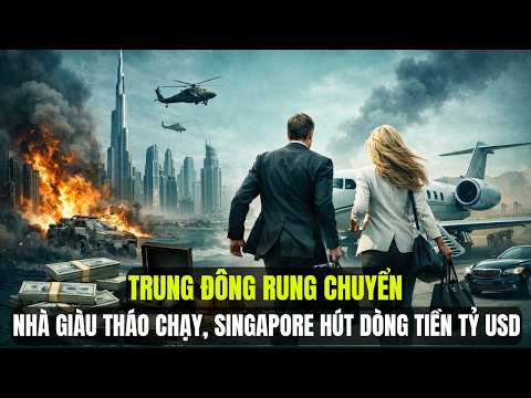 Trung Đông Rung Chuyển: Nhà Giàu Châu Á Tháo Chạy, Singapore Hút Dòng Tiền Tỷ USD
