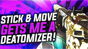 STICK AND MOVE GETS ME A DE-ATOMIZER! BEST BUTTON LAYOUT! (COD IW) LIVE!