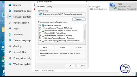 How to disable or enable IPv6 in Windows 11