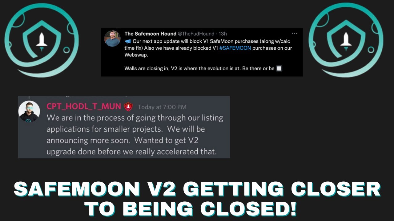 SAFEMOON V2 MIGRATION IS CLOSING SOON! NEW V2 SWAP PROJECTS COMING!