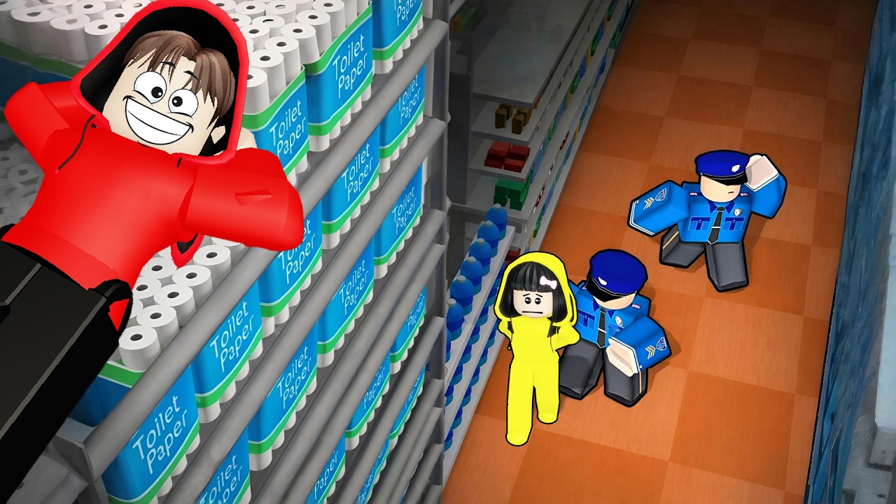 Yuta, Mio Dan Baby Celine Bertahan Ditoko Selama 3 Hari || ROBLOX