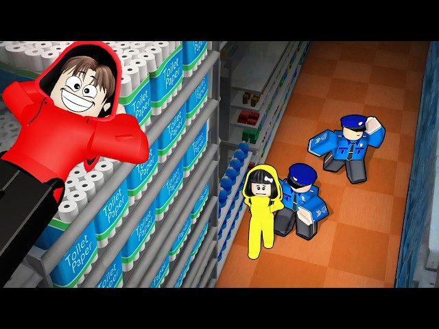 Yuta, Mio Dan Baby Celine Bertahan Ditoko Selama 3 Hari || ROBLOX