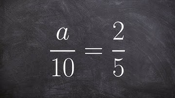 Solving a one step equation using multiplication on fractions