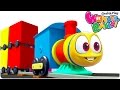 Learn Colors with Colorful Trains - WonderBalls | Cartoons For Children | WonderBalls Playground