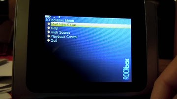 Rockbox plugins running on the Zipit Z2