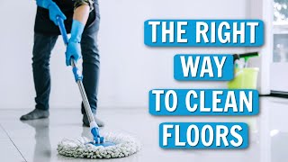 The Right Way to Clean Floors with Angela Brown and Sean O