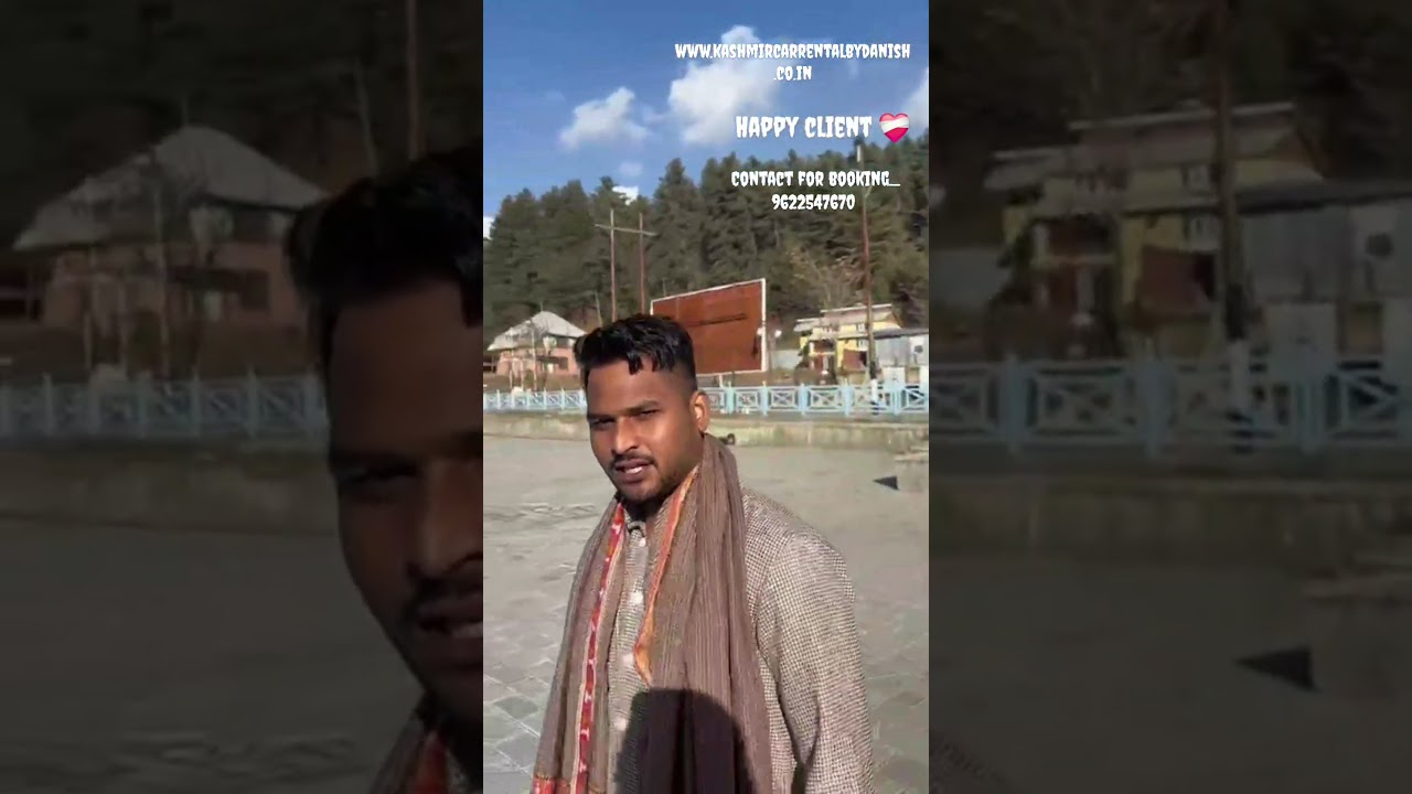 Happy client mr @kabirkhan2256 &his wife ....Thanku  choosing for us. @kashmir_car_rental_by_danish