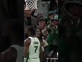 Brown steal and the jam #nba #basketball #video #highlights