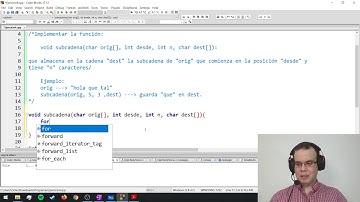 Cadenas en C++ - Ejercicio 4: Obtener una subcadena
