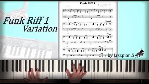 [Andrew D.Gordon] Funk Riff 1 Variation(펑크리프1 응용)by Jazzpian.S
