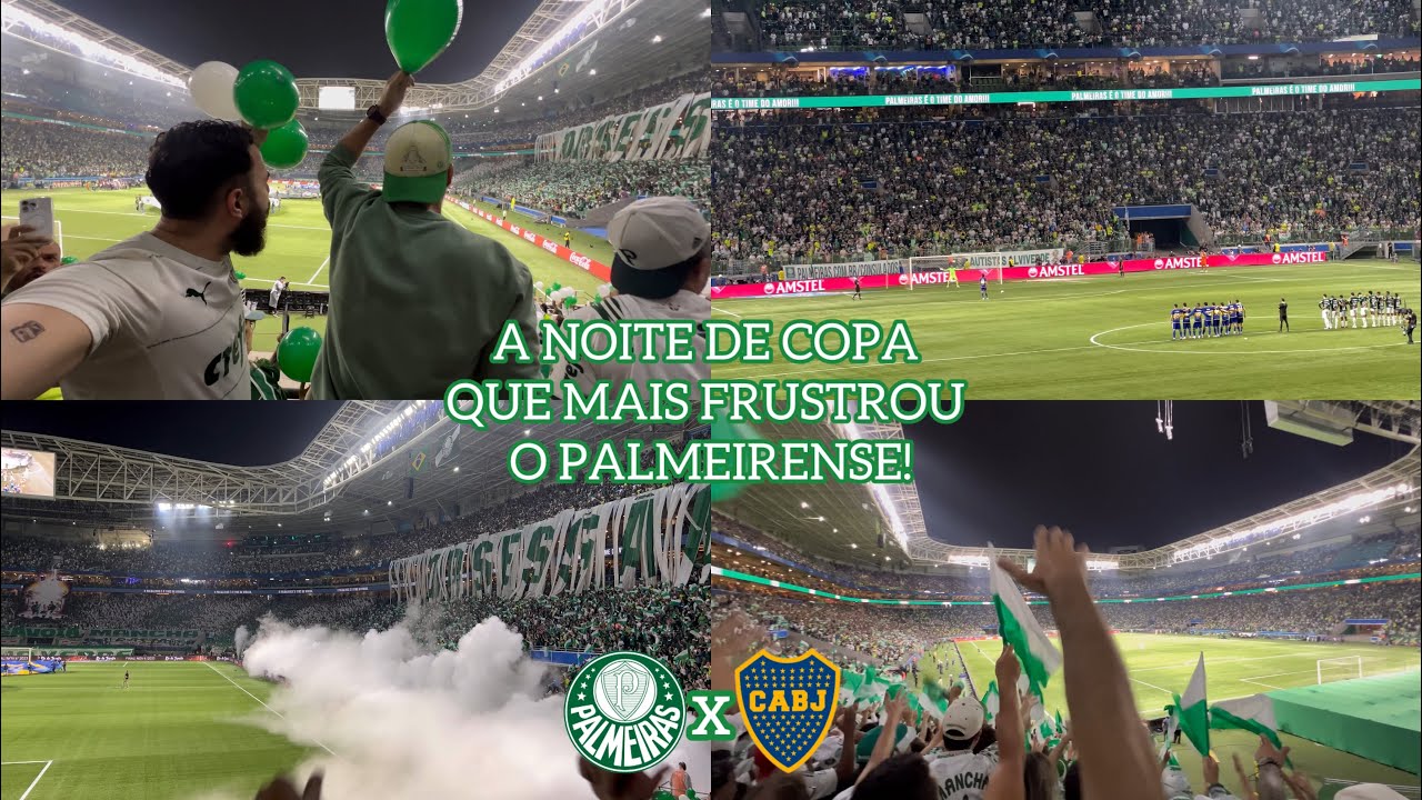 A NOITE DE CONMEBOL LIBERTADORES QUE ILUDIU O TORCEDOR DO PALMEIRAS!