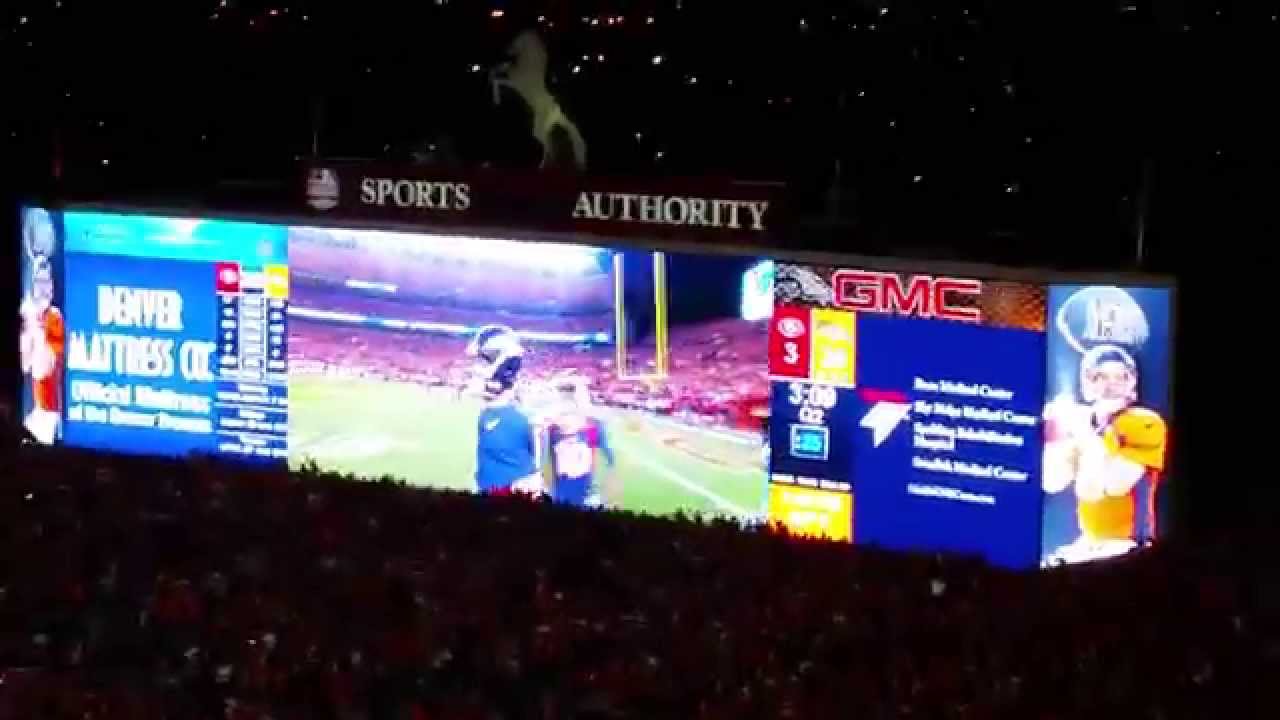 Peyton Manning throws touchdown number 509 - YouTube